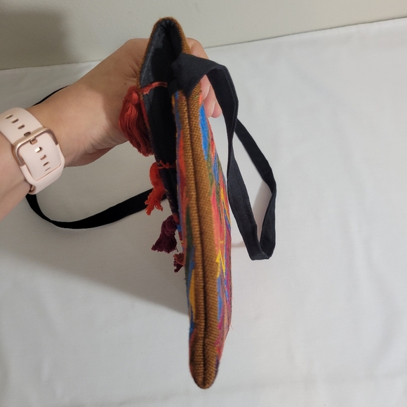 Guatemalan Pouch With Shoulder Strap - Picture 8 of 8